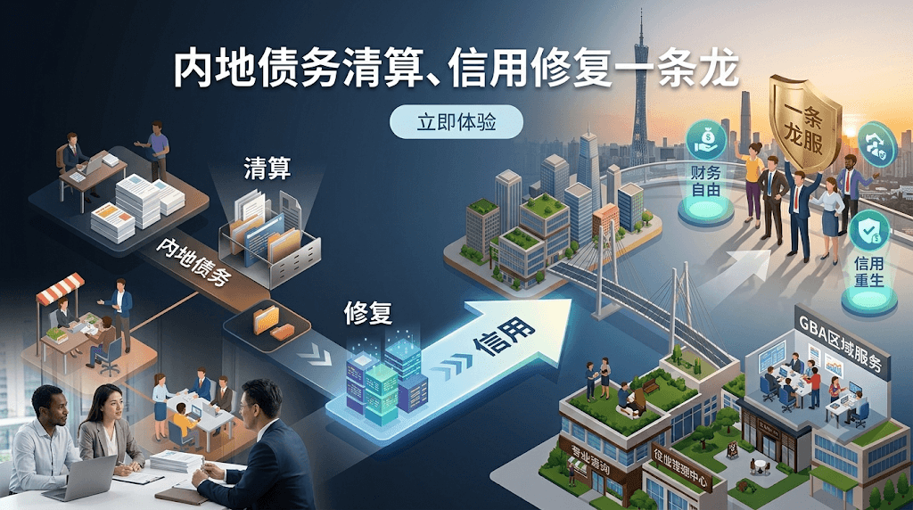 內地債務清算與信用修復服務